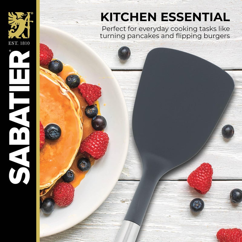 Sabatier Nylon Short Turner with Stainless Steel Handle  13.25 inches - Image 5